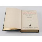 The Illustrated Encyclopedia by Trzaska, Evert, and Michalski, featuring numerous maps, tables, and illustrations within the text. Edited by Dr. Stanisław Lam [1928] [deluxe binding by Introligatornia Artystyczna]