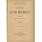 SKARBEK Fryderyk, hrabě – Dějiny Varšavského knížectví [1897]