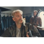 [série de 10 photographies] Photographies prises sur le tournage du film « Ogniem i mieczem » (Par le feu et par l'épée), réalisé par Jerzy Hoffman. Photos : Zenon K. Żyburtowicz [1997-1998] [avec les autographes de Jerzy Hoffman]