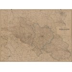 [mapa] SCHNEIDER F. J. - Special-Karte von Schlesien und der Grafschaft Glatz (Śląsk, Hrabstwo Kłodzkie) [ok. 1890]