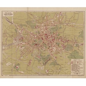 [mapa] Lvov. Plán města [1927]