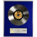 Platinum Record for the band BAJM for selling over 100,000 pieces of the album *PŁOMIEŃ Z NIEBA* - PL1003