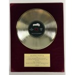 Gold Record for KOCH INTERNATIONAL POLAND for selling over 50,000 pieces of THE PRODIGY
