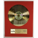 Gold Record for THE PRODIGY for selling over 50,000 pieces of the album EXPERIENCE - PL1024
