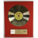 A Gold Record for the band LADY PANK for selling over 50,000 pieces of their album GOLD