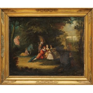 FÊTE GALANTE, mid-18th century