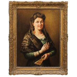 LA DAME À L'ÉVENTAIL