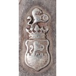 SPOON WITH THE PRAWDZIC COAT OF ARMS, Austria, Vienna, Vincent Carl Dub, after 1886