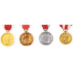 THIRTEEN MEDALS