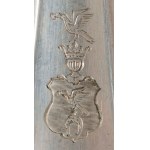 CUTLERY FEATURING THE KRASSOWSKI FAMILY COAT OF ARMS (ŚLEPOWRON), Poland, Warsaw, Bolesław Wietrzykowski, after 1931