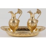 PAIR OF CHASEBLES WITH A TRAY, France, Paris, Jean-Baptiste Potot, 1819–1838