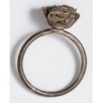 ROSE RING, Poland, ca. 1970