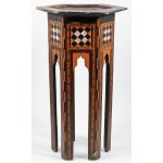 MAURITANIAN-STYLE SIDE TABLE, 19th/20th century