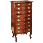 LOUIS XV-STYLE CHEST OF DRAWERS, late 19th century