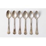 SIX TEASPOONS, Russia, ca. 1975
