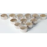 12 NAPKIN HOLDERS, Poland, Warsaw, Hefra, ca. 1980