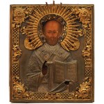 ICON, SAINT NICHOLAS THE MIRACLE-WORKER, Russia, first half of the 19th century
