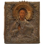 ICON, CHRIST THE PANTOKRATOR, Russia, 19th century