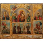 ICON OF THE MOTHER OF GOD, COMFORT IN SORROW AND GRIEF, Russia, 19th century