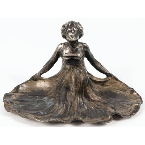 ART NOUVEAU FEMALE FIGURINE, early 20th century