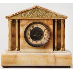 FIREPLACE CLOCK, PORTICO CLOCK, early 20th century