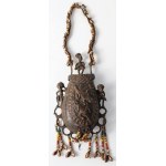 CEREMONIAL FETISH BAG, Equatorial Africa, Ashanti, 20th century