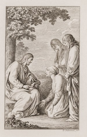 Daniel Mikołaj CHODOWIECKI, SYNOWIE ZEBEDEUSZA Z MATKĄ PRZED JEZUSEM, 1783
