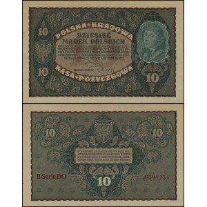 Poland, 10 Polish marks, August 23, 1919, II-DO