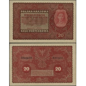 Polska, 20 marek polskich, 23.08.1919, II-DT