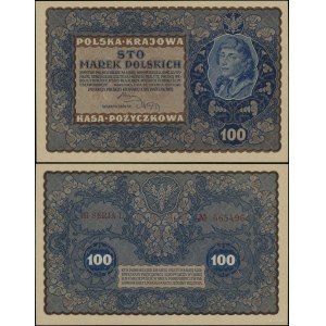 Poland, 100 Polish marks, August 23, 1919, IH-L