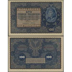 Poland, 100 Polish marks, August 23, 1919, IH-A