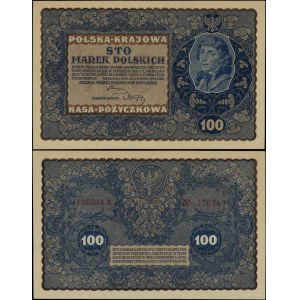 Polska, 100 marek polskich, 23.08.1919, IJ-A