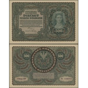 Poland, 500 Polish marks, August 23, 1919, IB-F