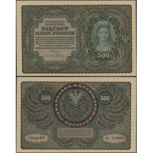 Poland, 500 Polish marks, August 23, 1919, IB-T