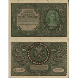 Poland, 500 Polish marks, August 23, 1919, II-AA