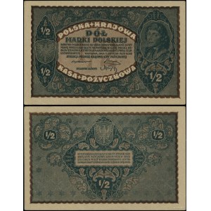 Polska, 1/2 marki polskiej, 7.02.1920