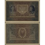 Poland, 5,000 Polish marks, February 7, 1920