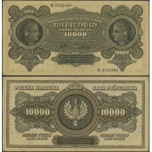 Poland, 10,000 Polish marks, March 11, 1922, K