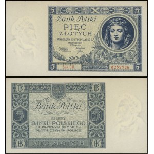 Polen, 5 Złoty, 2. Januar 1930, CR