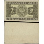 Poland, 2 zlote (single-sided print of the reverse side), February 26, 1936