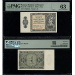 Poland, 1 zloty, October 1, 1938