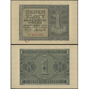 Polska, 1 złoty, 1.03.1940, C