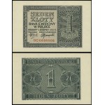 Poland, 1 zloty, August 1, 1941