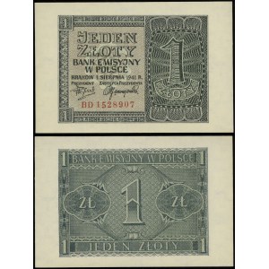 Polen, 1 Złoty, 1.08.1941, BD