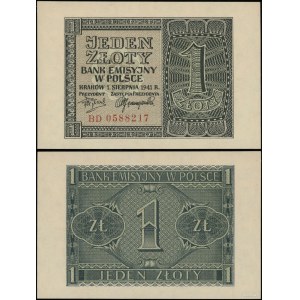Polen, 1 Złoty, 1.08.1941, BD