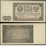 Poland, 2 zlote, July 1, 1948