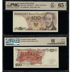 Poland, 100 zlotych, June 1, 1986, LR
