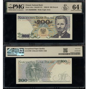 Polska, 200 złotych, 1.06.1986, DK