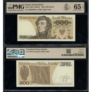 Polska, 500 złotych, 1.06.1982, GD