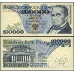 Poland, 100,000 zlotys, February 1, 1990